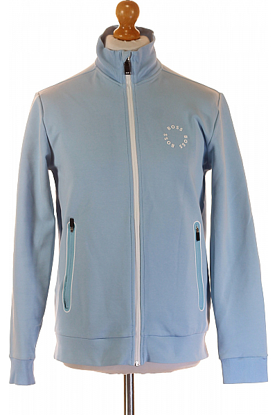 Hugo Boss Sportovní Pánská Mikina Modrá Vel. M