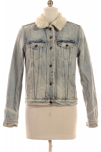 LEVIS Dámská Bunda Modrá Second hand Vel. XS