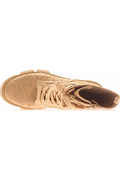Guess Dámské Workery Béžové Vel. 37