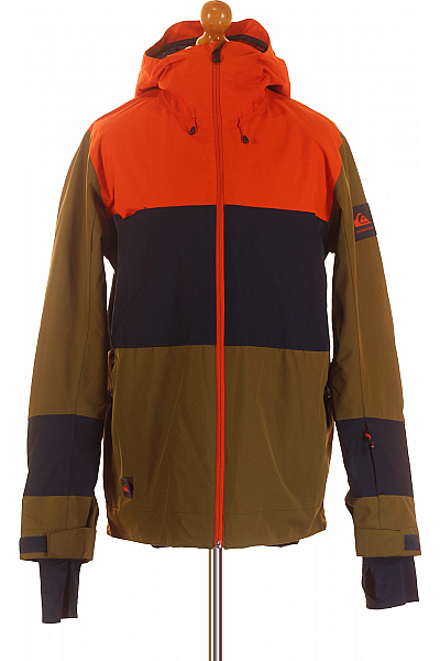Pánská Bunda Lyžařská Barevná Quicksilver Second hand Vel. M