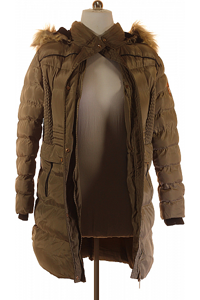 Geographical Norway Zimní Dámská Bunda Khaká Second hand