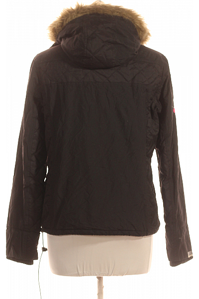 Dámská Bunda Černá SUPERDRY Vel. XL