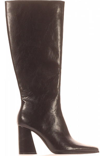 Bershka Dámské Boty Černé Second Hand Vel. 38