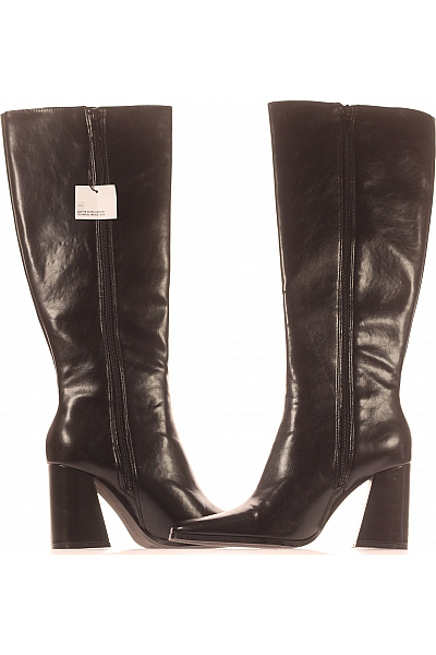 Bershka Dámské Boty Černé Second hand Vel. 38