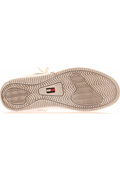 Pánské Boty Kožené Bílé TOMMY HILFIGER Vel.  38