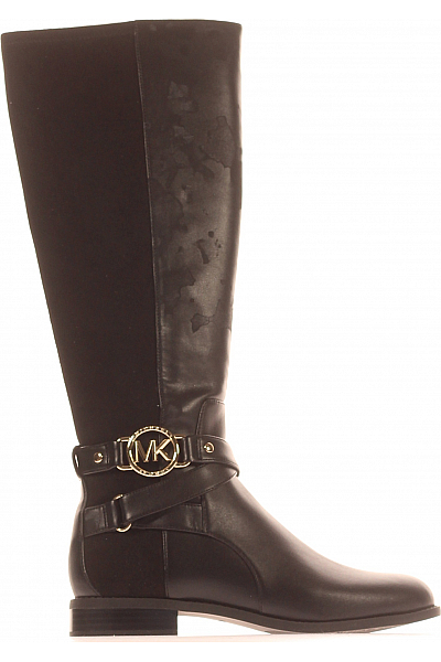 MICHAEL KORS Dámské Boty Kožené Černé