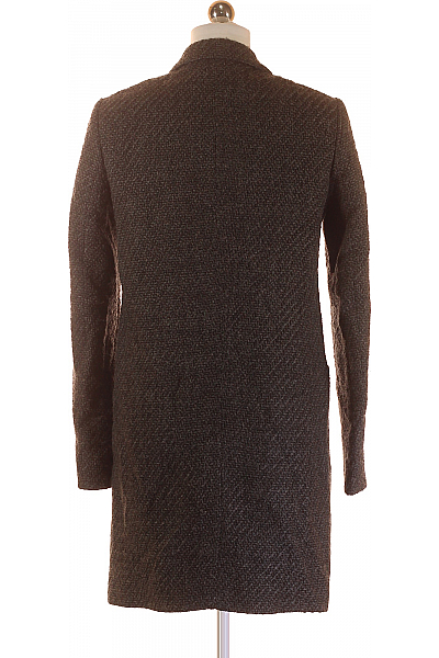 Dámský Kabát Šedý Massimo Dutti Vel. 36