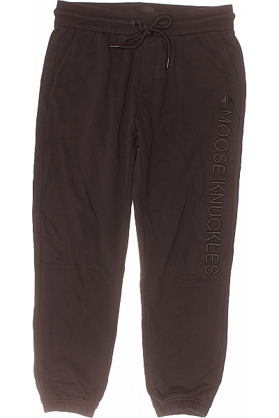 Pánské Tepláky Černé Moose Knuckles Second Hand Vel. L