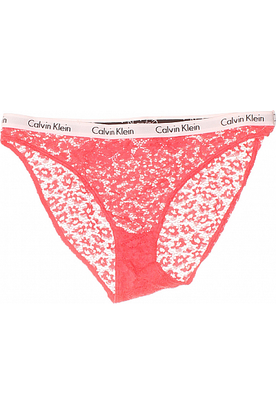 Calvin Klein Dámské Kalhotky Červené Vel. M