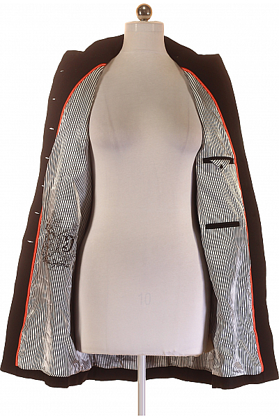 Dámský Kabát Vlněný Černý Pepe Jeans Vel. L