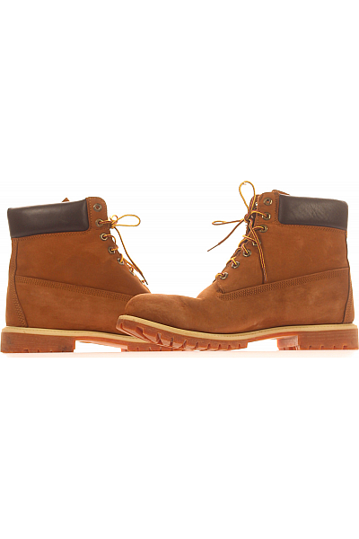 Pánské Boty Kožené Hnědé Timberland