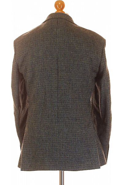 Pánské Sako Vlněné Zelené Charles Tyrwhitt Second hand Vel. 38S