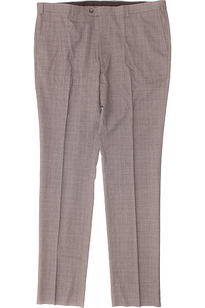 John Varvatos Pánské Kalhoty Vlněné Šedé Vel.  46/39