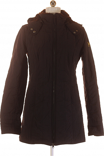 Zimní Dámská Bunda Černá TOMMY HILFIGER Second Hand Vel. L