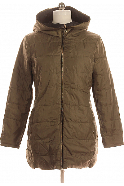 Massimo Dutti Dámská Bunda Zelená Second Hand