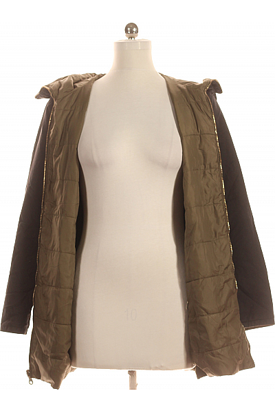 Massimo Dutti Dámská Bunda Zelená Second hand