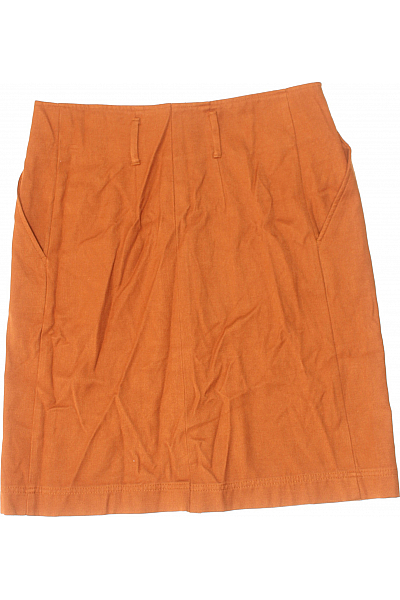 Sukně Oranžová Marks & Spencer Vel.  48