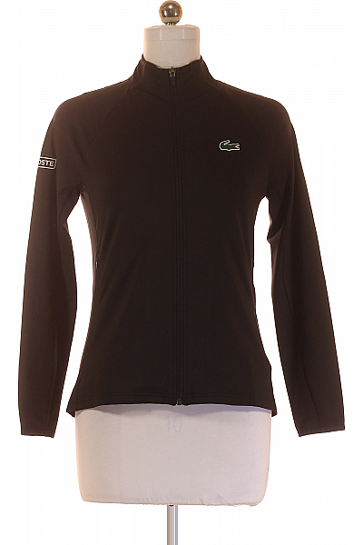 Dámská Mikina Černá LACOSTE Vel. 38