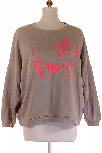 Dámská Mikina Šedá Miss Goodlife Second hand Vel. XL