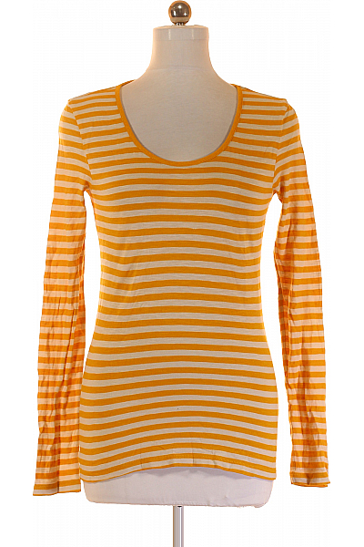 Marc O´Polo Jednoduché Dámské Tričko Oranžové Vel. M