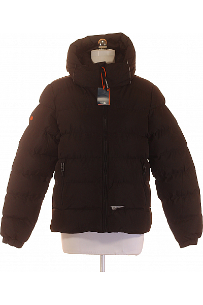 SUPERDRY Zimní Dámská Bunda Černá Vel. M