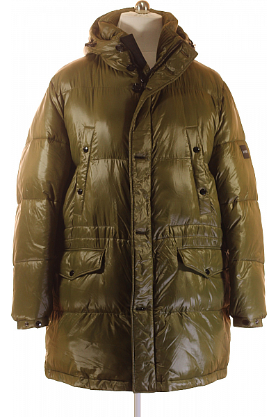 Hugo Boss Pánská Bunda Zelená Vel. 58