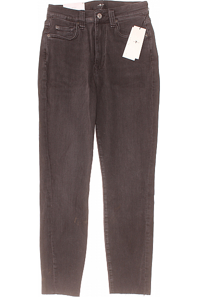 Dámské Džíny Černé 7 For All Mankind Vel. 28