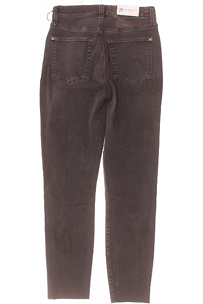 Dámské Džíny Černé 7 For All Mankind Vel. 28