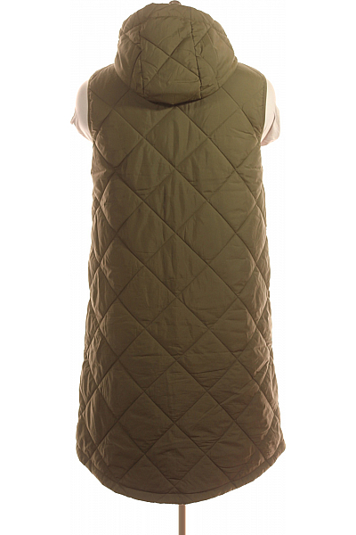 Dámská Vesta Zelená Vel. 38