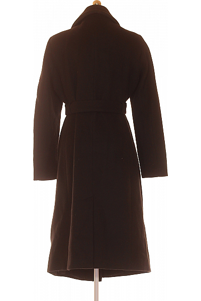 Dámský Dlouhý Kabát Černý Christian Berg Vel. 40