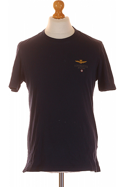 Aeronautica Militare Pánské Tričko Modré Vel.  M
