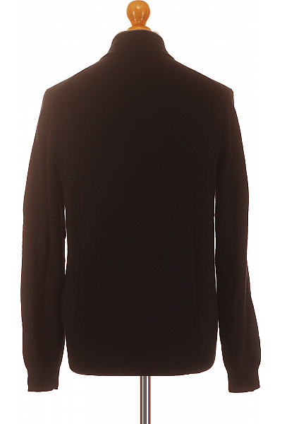 Pánský Rolák Vlněný Černý Hugo Boss Second hand Vel. L