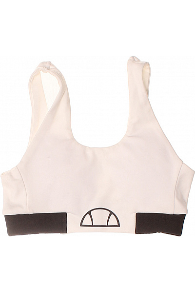 ellesse sportovní podprsenka hladká crop top na cvičení | ellesse | obrázek 2