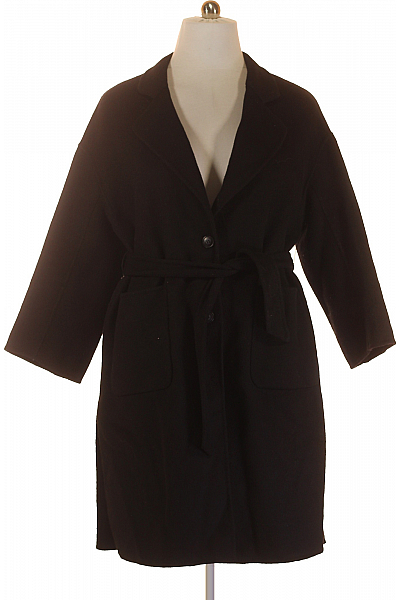 Dámský Kabát Černý Vel. L