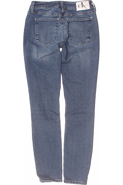 Calvin Klein Dámské úzké Modré Second hand Vel. 28/30