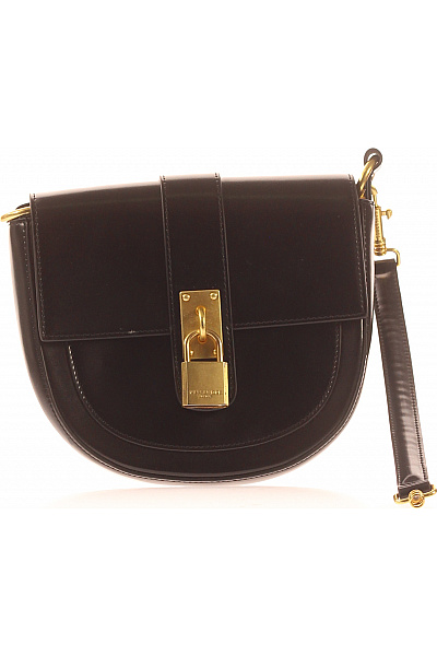  Kabelka Kožená Černá Kassandre