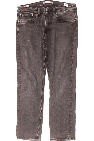 Pepe Jeans Pánské Rovné Džíny Černé Vel. 34