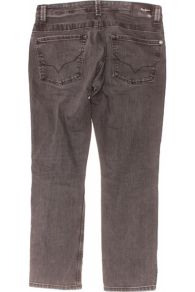 Pepe Jeans Pánské Rovné Džíny Černé Vel. 34