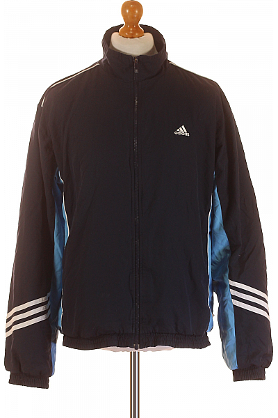 Sportovní Pánská Bunda Modrá ADIDAS