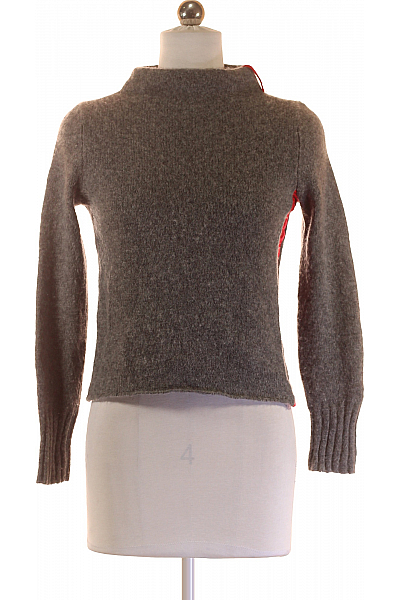 EVE IN PARADISE Dámský Svetr Vlněný Šedý Vel. XS