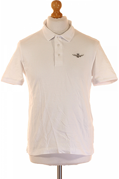 Aeronautica Militare Pánské Tričko Bílé Vel. M