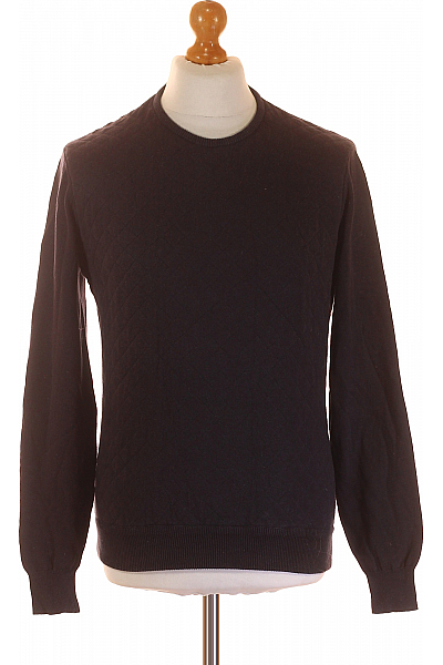 Massimo Dutti Pánský Svetr Modrý