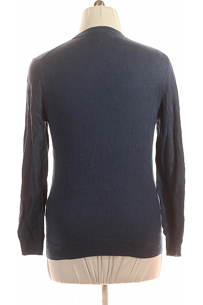 Pánský Pulovr Modrý Lyle & Scott Second hand Vel. L