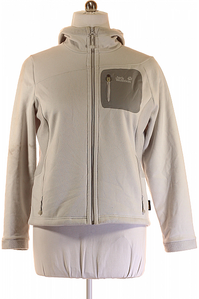 Dámská Mikina Rozepínací Šedá Jack Wolfskin Vel.  XL