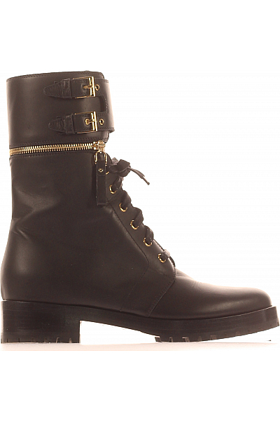 Sergio Rossi Dámské Kotníkové Boty Černé Second hand Vel. 39