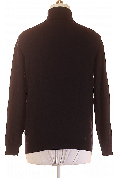 PIERRE CARDIN Pánský Svetr Vlněný Modrý Vel. XXL