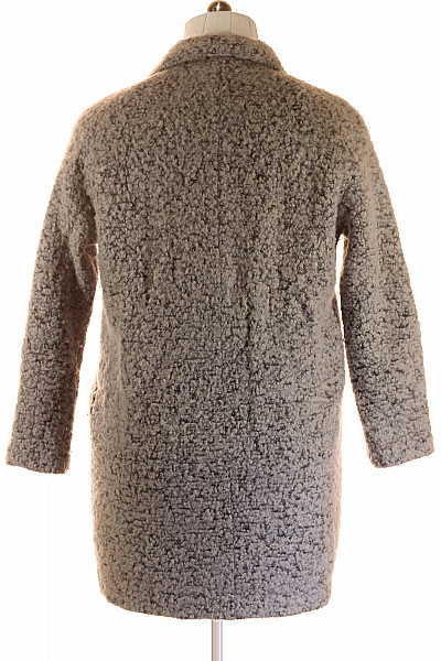 SAMSOE Krátký Dámský Kabát Šedý