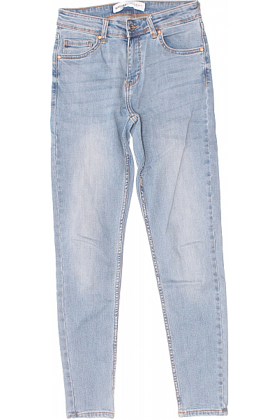 Boyfriend Dámské Džíny Modré Bershka Vel.  38