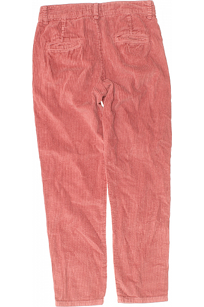 Dámské Kalhoty Růžové SKFK Second hand Vel.  34