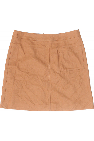 Sukně Vlněná Hnědá Marc O´Polo Second hand Vel. 38